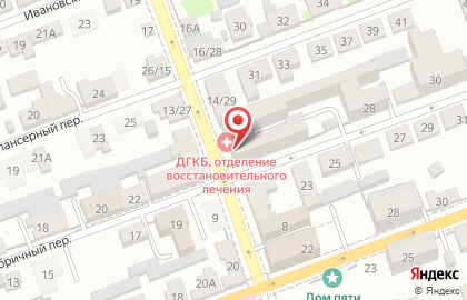 Детская городская клиническая больница в Ленинском районе на карте