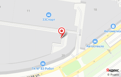 Гаражный кооператив Автолюбитель 1 №42/4 на карте