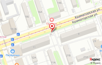 Магазин цветов в Оренбурге на карте