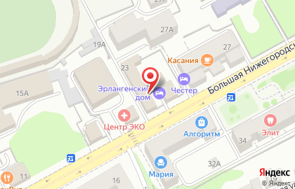 Косметическая студия LaserLove на Большой Нижегородской улице на карте