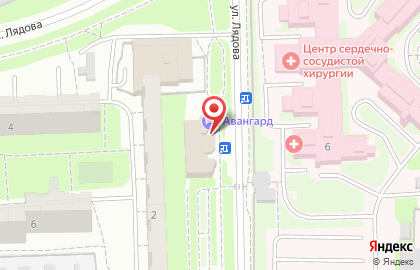 Кафе Зодиак в Октябрьском районе на карте