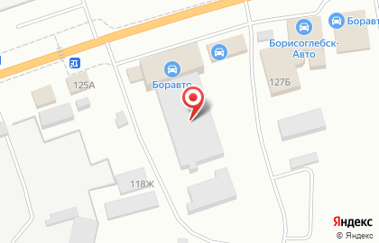 Гостиница Меридиан, гостиница в Борисоглебске на карте