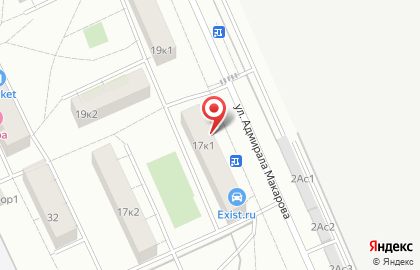 Магазин Красное & Белое в Москве на карте