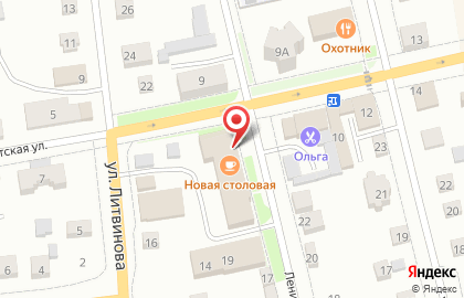 Столовая Сокачий на карте