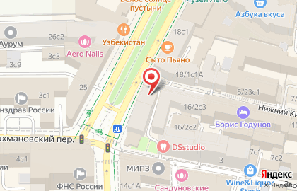 Магазин кондитерских изделий Добрынинский на Неглинной улице на карте