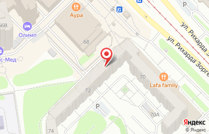 Аптека Ривьера на метро Проспект Победы на карте