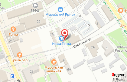 Магазин текстиля во Владимире на карте