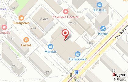 Служба доставки пиццы Prime Pizza в Ленинском районе на карте