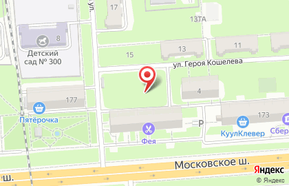 Фея на Московском шоссе на карте