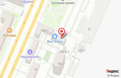 СТО Дорог на Беговой улице на карте