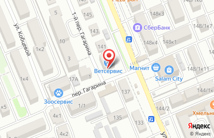 Компания Акварель на улице Гагарина на карте