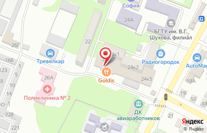 Банкетный зал Goldis на карте