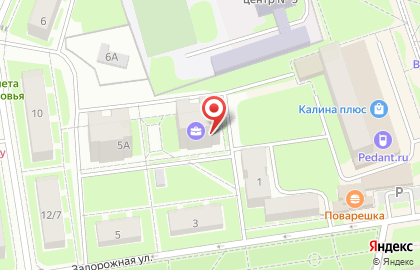 Агентство недвижимости Гарант Недвижимость на Задорожной улице на карте