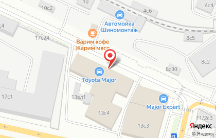 Автоцентр Toyota Major на карте