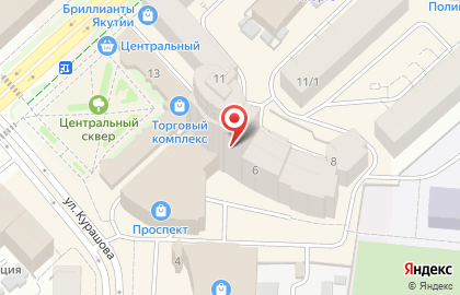 Адвокатские кабинеты Протопоповой Н.Н., Луковцевой Т.В. и Саввиной Е.И. на карте