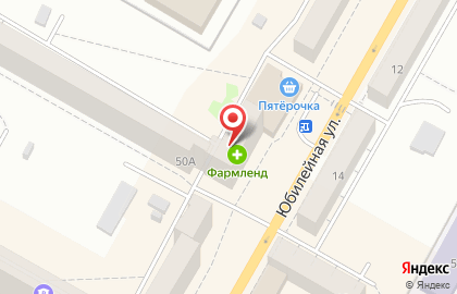 Парикмахерская Александра на Юбилейной улице на карте