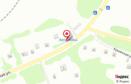 Автокомплекс на Центральной улице на карте
