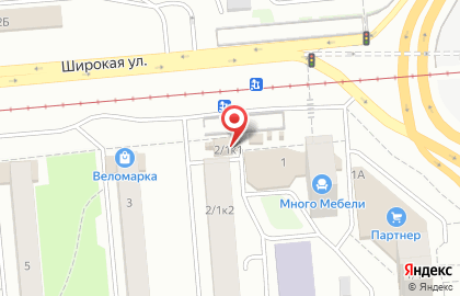 Магазин фруктов на площади Карла Маркса на карте