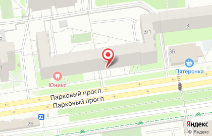 Ломбард АЛЬФА на Парковом проспекте, 3/1 на карте