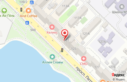 Оптово-розничный магазин Ботлих в Ленинском районе на карте