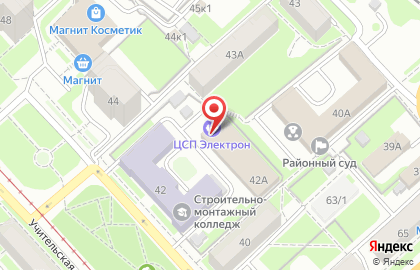 Спортивная школа олимпийского резерва по боксу в Новосибирске на карте