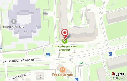 Петербургские аптеки в Санкт-Петербурге на карте