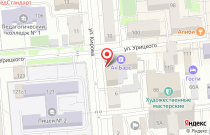 Студия коррекции фигуры в Центральном районе на карте