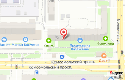 Салон красоты Жасмин на Комсомольском проспекте на карте