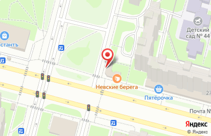 Продовольственный магазин на Комендантском проспекте на карте