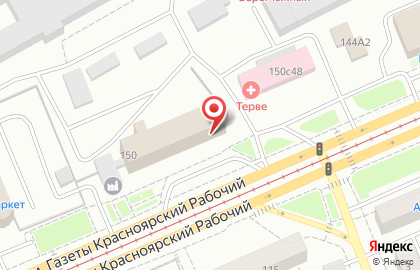 Торговая компания Томские мебельные фасады в Кировском районе на карте