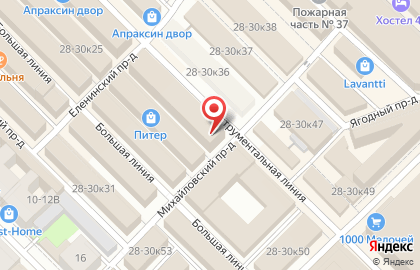 Рыболовный магазин в Санкт-Петербурге на карте