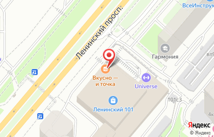 Банкомат СберБанк на Ленинском проспекте, 101 на карте