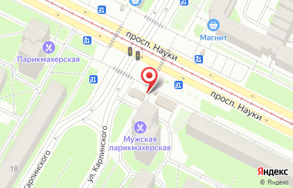 Мой мясной на улице Карпинского на карте