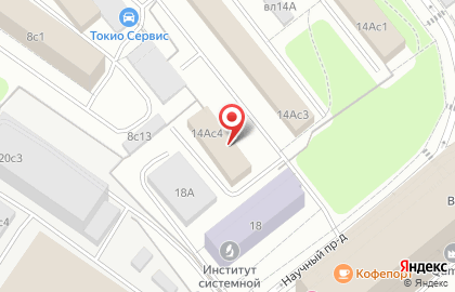 Smart Park в Научном проезде на карте