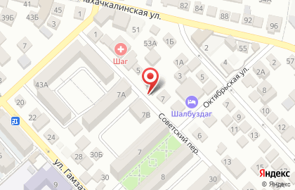 Магазин в Махачкале на карте