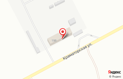 Строительная компания Новострой на Краматорской улице на карте