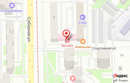 Фитнес-центр Novella Sport на Соборной улице на карте