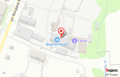 Автосервис Диагностика 21 на карте