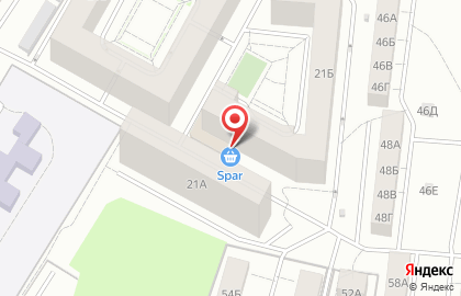 Супермаркет Spar в Московском районе на карте