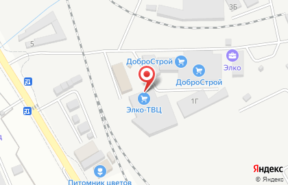 Магазин строительно-отделочных материалов ТВЦ на карте