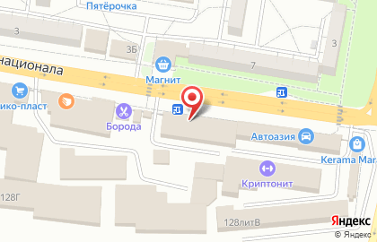 Магазин Всё для пола на улице 3 Интернационала на карте