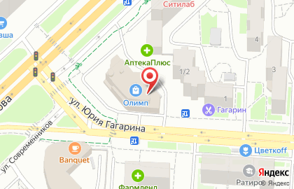 Национальный билетный оператор Kassir.ru на улице Юрия Гагарина на карте