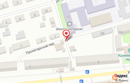 Служба заказа легкового транспорта Алекс в Тупиковом переулке на карте