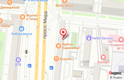 ПСБ на Алексеевской на карте