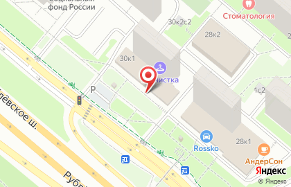 ОАО Уралсиб на Рублёвском шоссе на карте