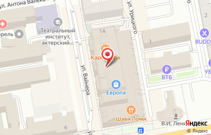 Гастроном Елисейский в Верх-Исетском районе на карте
