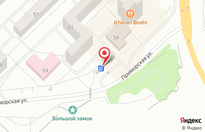 Мастерская по ремонту обуви на Приморской улице на карте