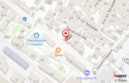 Гастроном в Махачкале на карте