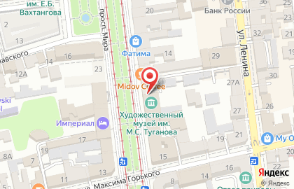 Художественный музей им. М. Туганова на карте