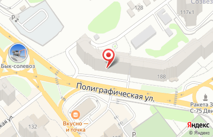 Страховой дом ВСК на Полиграфической улице на карте